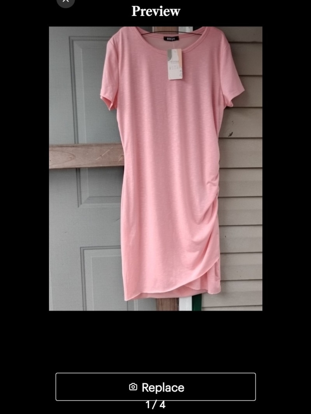 Ritzy Pink High-Low Dress